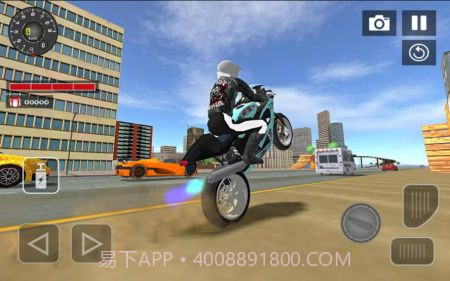 运动摩托模拟器漂移3D截图1 运动摩托模拟器漂移3D截图1
