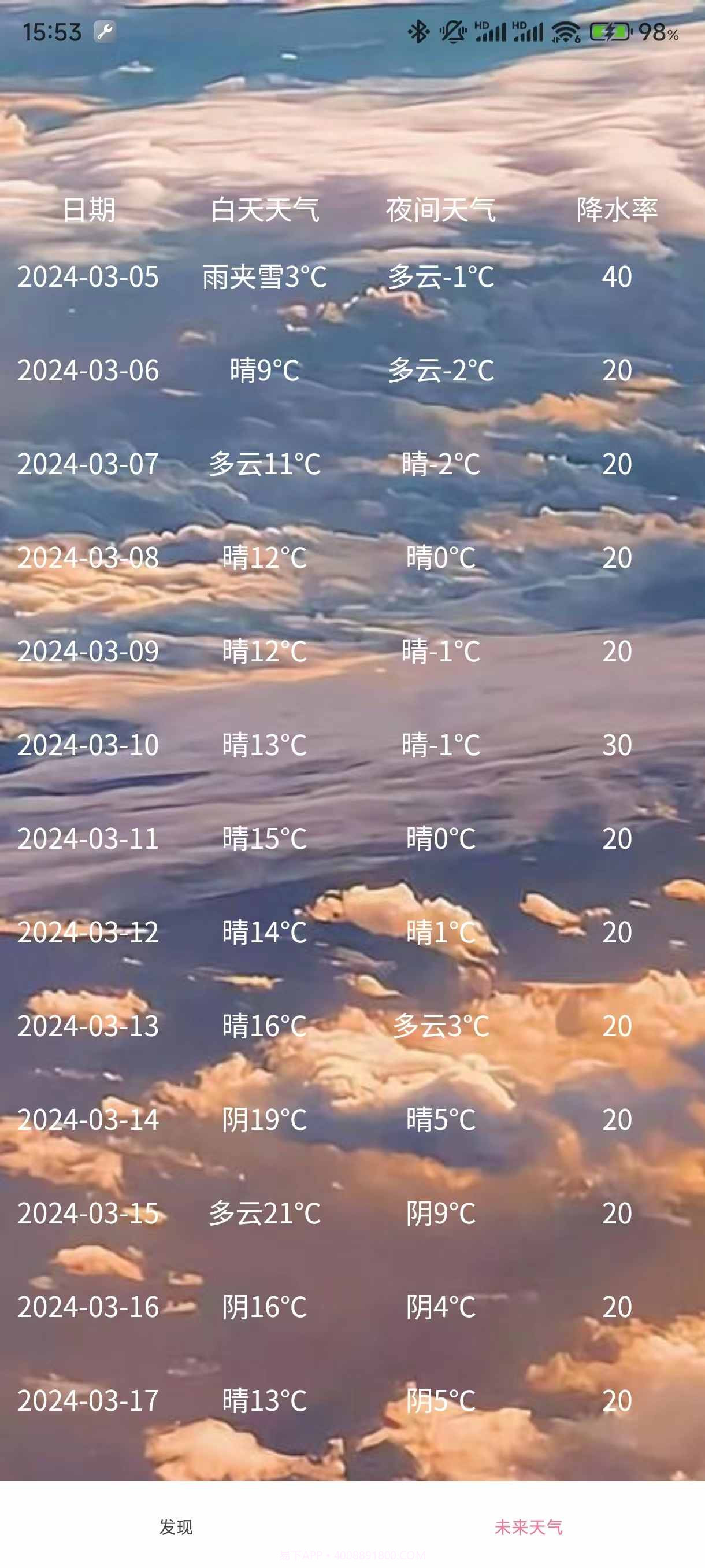 小玖天气截图3 小玖天气截图3