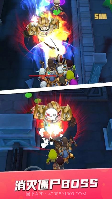 僵尸小队战斗截图1