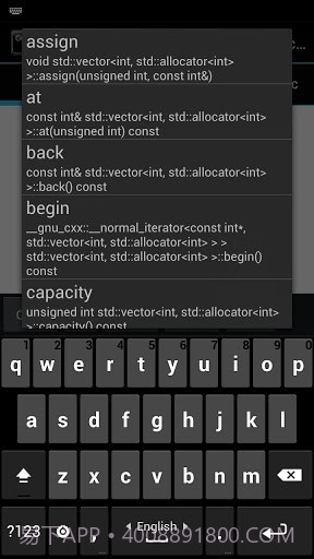 C++编译器 C4droid (C/C++ compiler)截图5 C++编译器 C4droid (C/C++ compiler)截图5