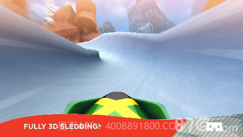 有舵雪橇VR截图2