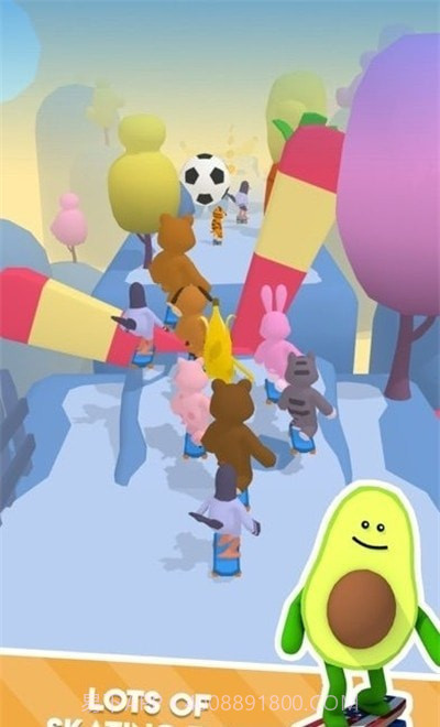 毛绒轮滑队截图1 毛绒轮滑队截图1