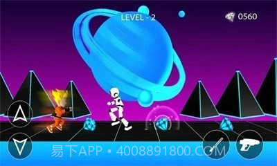 空间跳跃跑酷截图1