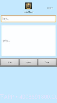 Lyric Maker截图3 Lyric Maker截图3