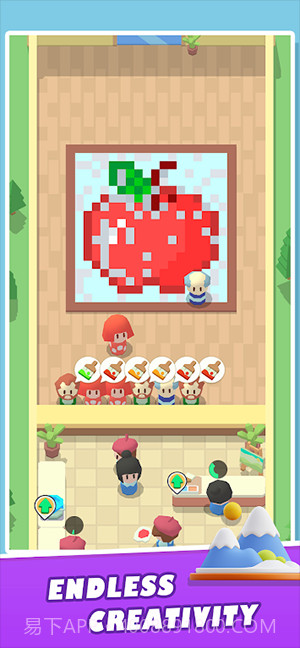 闲置像素艺术大亨游戏截图1