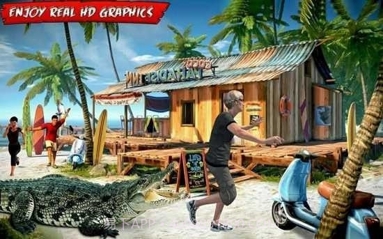 鳄鱼海滩攻击模拟器截图1 鳄鱼海滩攻击模拟器截图1