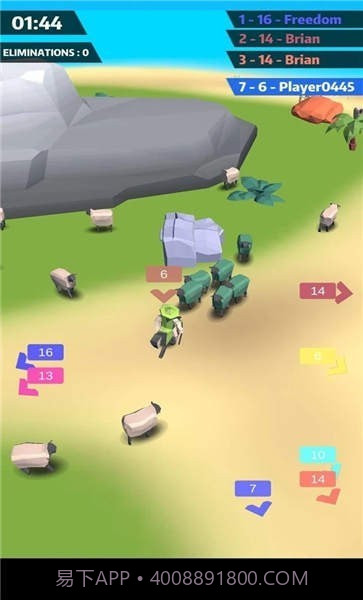 拥挤的牧场截图4 拥挤的牧场截图4