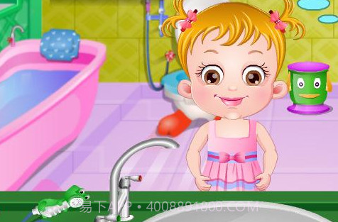 可爱宝贝浴室清洁截图4 可爱宝贝浴室清洁截图4