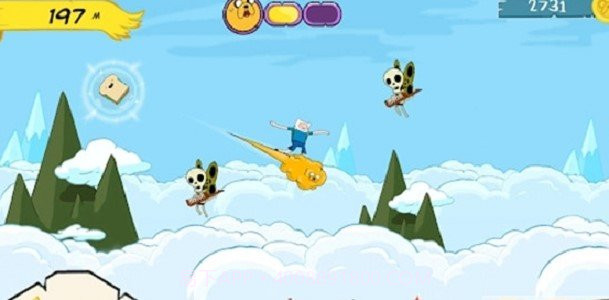 冒险时间疯狂飞行截图1