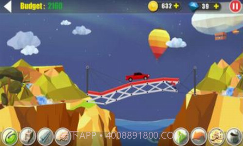 真实桥梁建设模拟截图1 真实桥梁建设模拟截图1