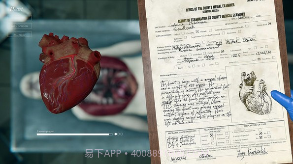 尸检模拟器截图3 尸检模拟器截图3