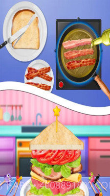 早餐三明治截图1