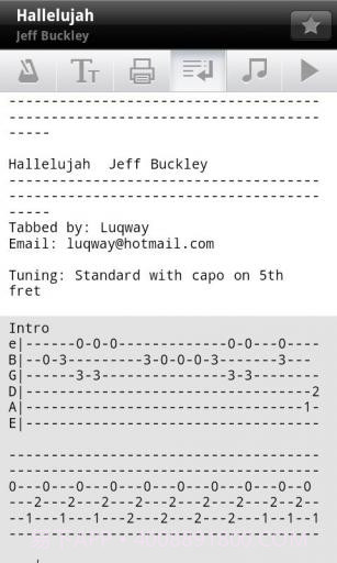 终极吉他乐谱截图2 终极吉他乐谱截图2