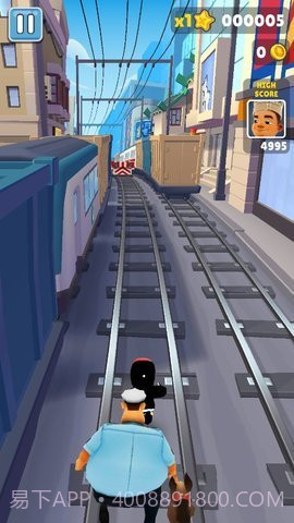 地铁跑酷魔改版本截图1 地铁跑酷魔改版本截图1