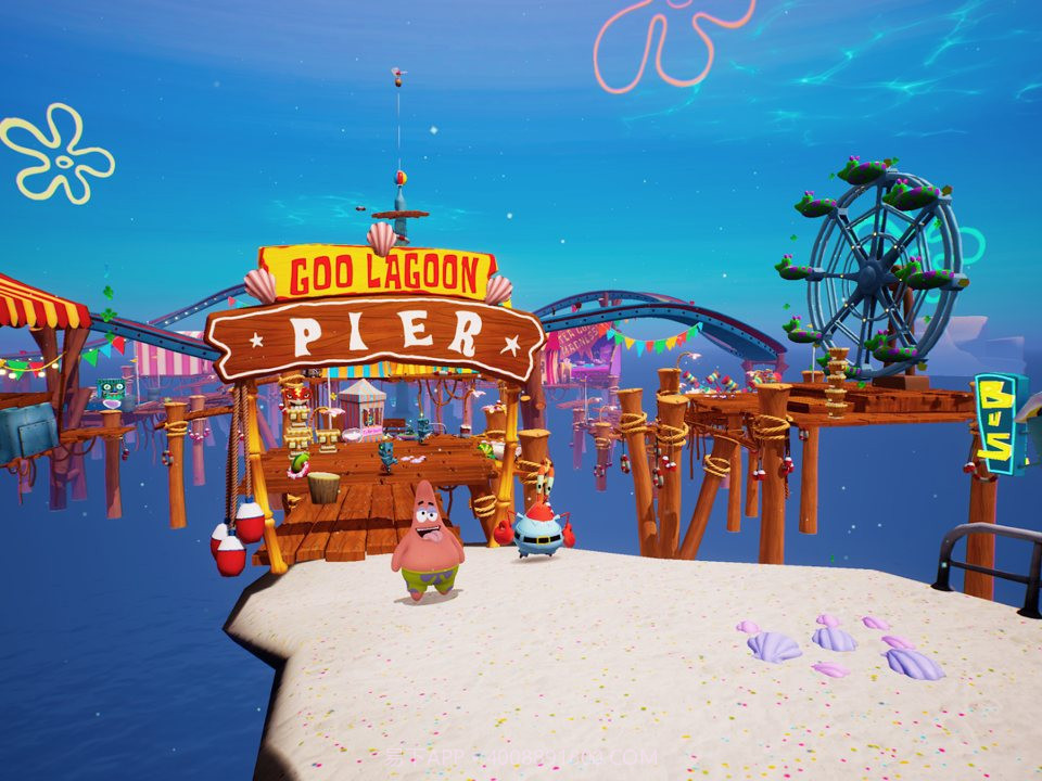 海绵宝宝比奇堡之战截图1 海绵宝宝比奇堡之战截图1