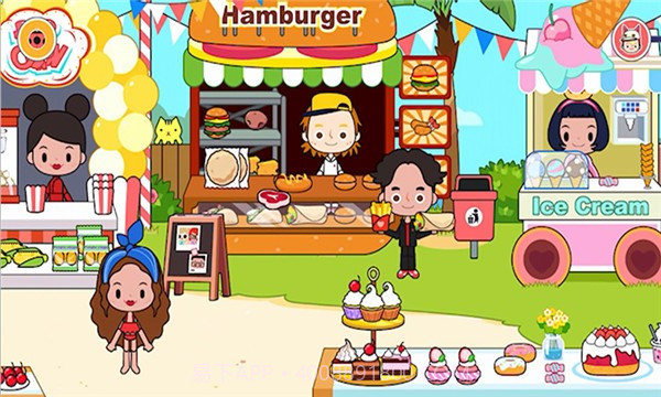 托卡乐园美食生活截图2