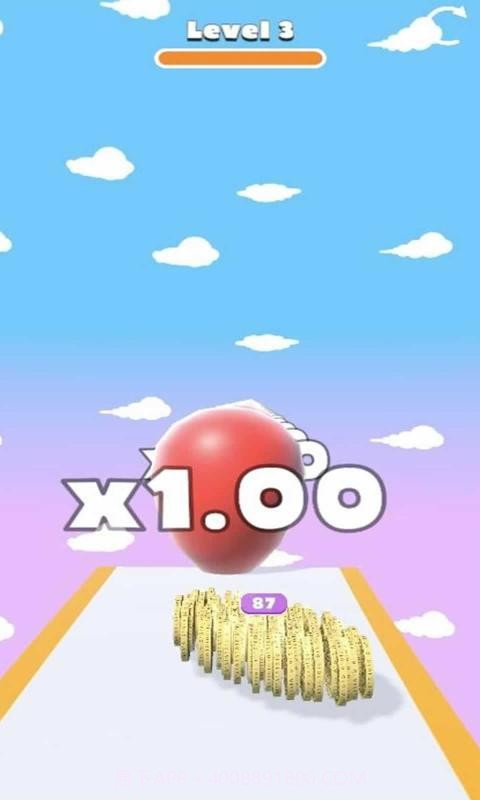 奔跑的金币3D截图1