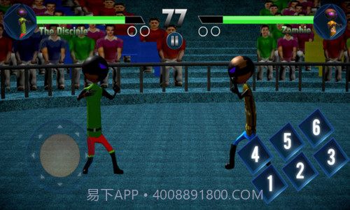 火柴人功夫环战斗截图2