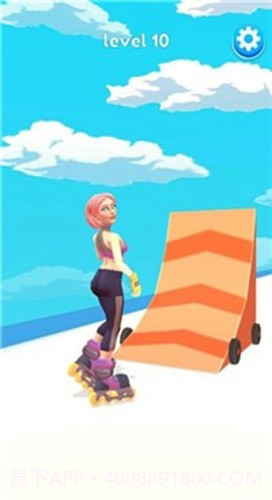 翻滚轮滑坡道截图3