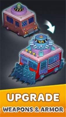 僵尸汽车塔防截图1 僵尸汽车塔防截图1