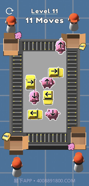 点击移动车挑战截图2