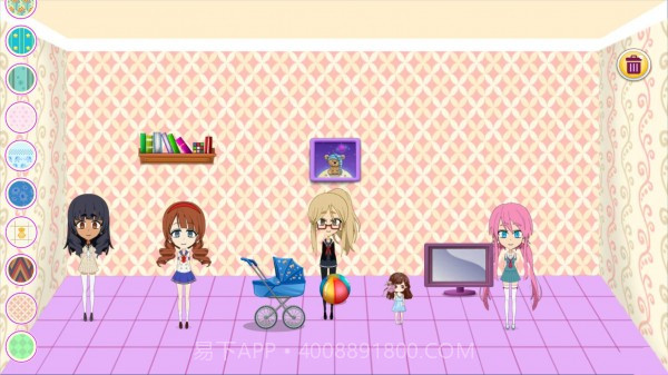 Kawaii Anime Doll House截图1 Kawaii Anime Doll House截图1