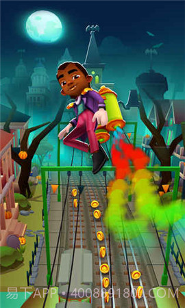地铁跑酷2021万圣节截图4 地铁跑酷2021万圣节截图4