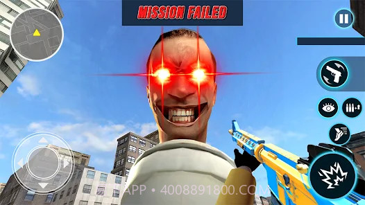 马桶人射击黑手党之城截图1 马桶人射击黑手党之城截图1