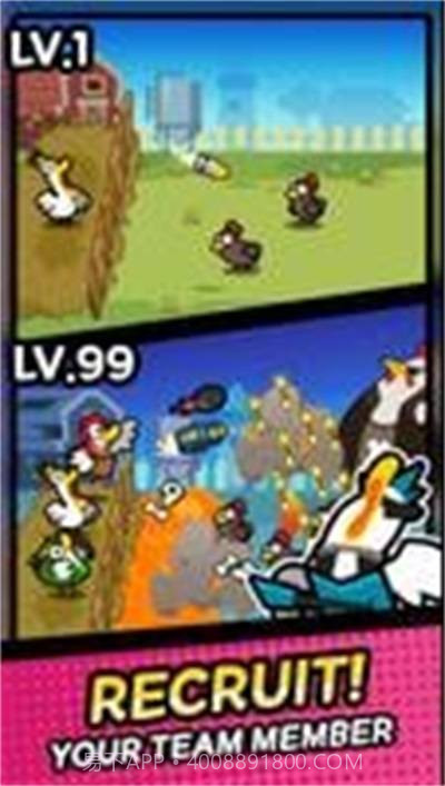 鸭子大战鸡空闲防御截图1 鸭子大战鸡空闲防御截图1