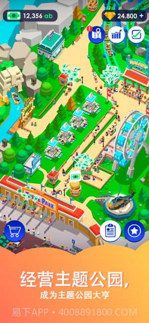 Idle Theme Park截图3 Idle Theme Park截图3