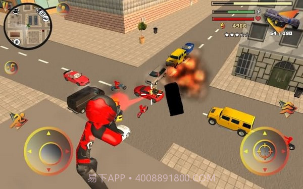 火柴人绳索英雄2无限金币版截图3