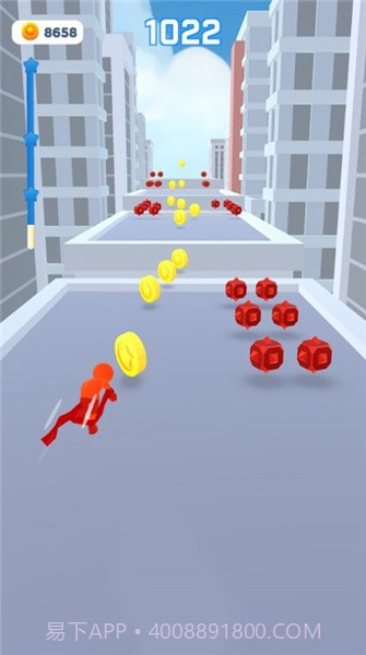 蜘蛛虾跑酷截图1