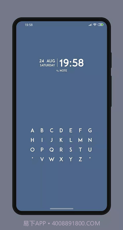 Letters Launcher桌面截图3