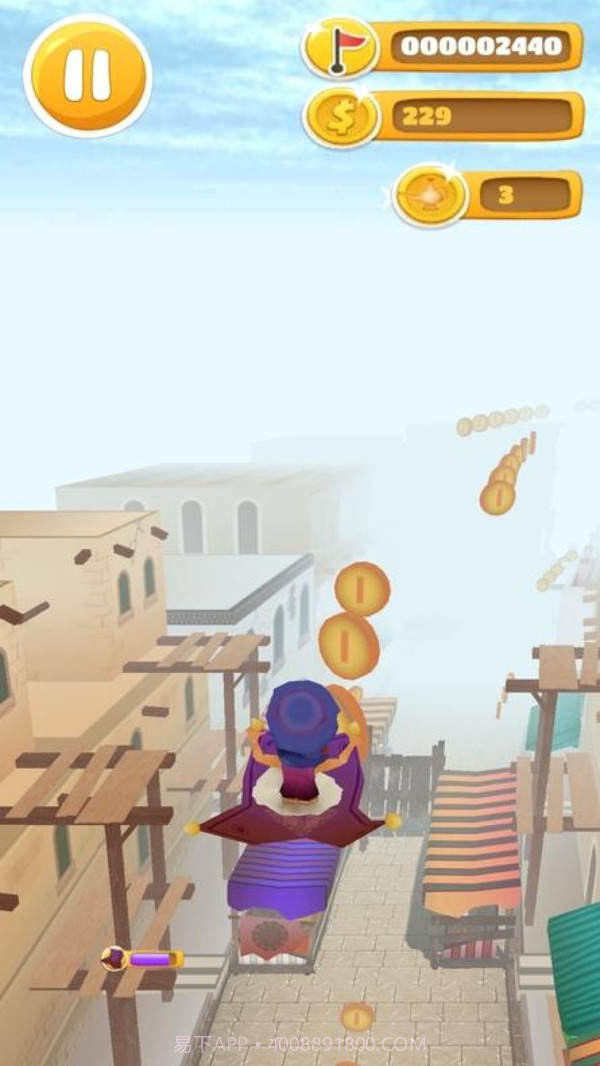 阿三跑酷无限金币版截图1 阿三跑酷无限金币版截图1