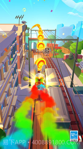 地铁跑酷空间站版截图3 地铁跑酷空间站版截图3