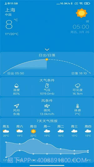 勿忘天气截图1 勿忘天气截图1