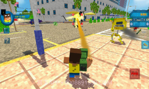 像素英雄保卫城市截图1