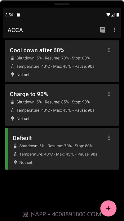 AccA(充电自定义控制)截图2 AccA(充电自定义控制)截图2