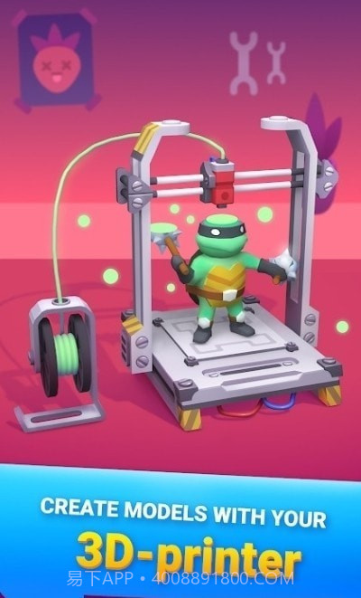 闲置的3D打印机无限钻石截图1 闲置的3D打印机无限钻石截图1