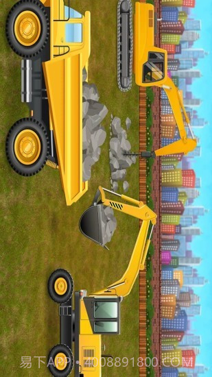 疯狂挖掘机乐园截图1