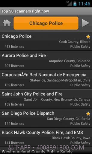无线电扫描仪 Scanner Radio Pro截图2