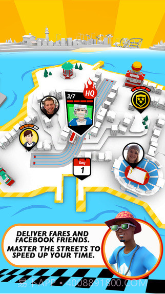疯狂出租车城市狂飙截图4