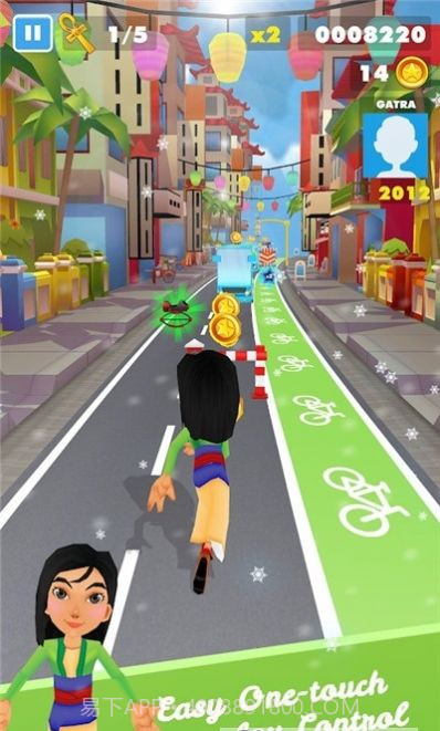 冰公主跑酷汉化版截图1 冰公主跑酷汉化版截图1