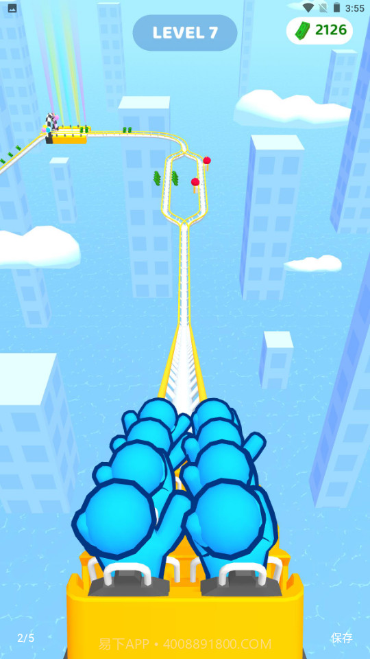 赛跑过山车截图2