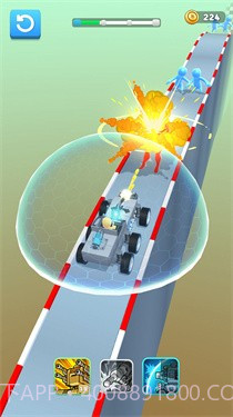 飞车加速碰撞截图2