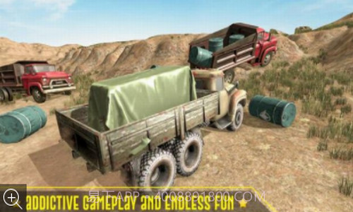 泥泞卡车越野货物截图2