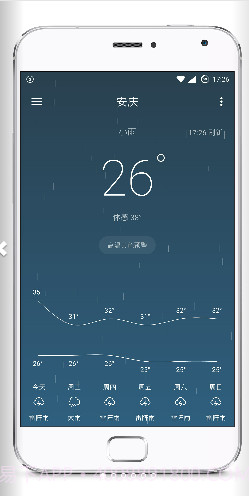 Pure天气截图1