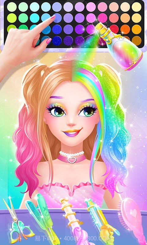 美美公主的梦幻美发屋截图4 美美公主的梦幻美发屋截图4