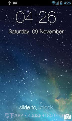 iPhone5S锁定主题截图2