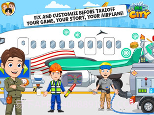 我的城市飞机场版截图2